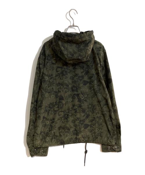 COACH（コーチ）COACH (コーチ) ボタニカルプリントマウンテンパーカー グリーン サイズ:Mの古着・服飾アイテム