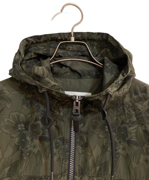 COACH（コーチ）COACH (コーチ) ボタニカルプリントマウンテンパーカー グリーン サイズ:Mの古着・服飾アイテム