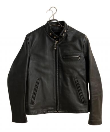 【美品】Schott 641 立ち襟シングルライダースジャケット　ボアライナー付 中古・古着通販】Schott (ショット) 641ボアライナー付シングル