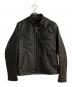 Schott（ショット）の古着「641ボアライナー付シングルライダースジャケット」｜ブラック