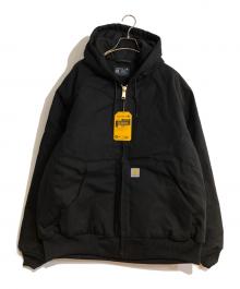 CarHartt（カーハート）の古着「FIRM DUCK INSULATED FLANNEL-LINED ACTIVE JACKET」｜ブラック