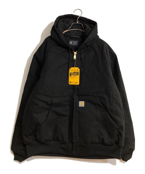 CarHartt（カーハート）CarHartt (カーハート) FIRM DUCK INSULATED FLANNEL-LINED ACTIVE JACKET ブラック サイズ:XL 未使用品の古着・服飾アイテム