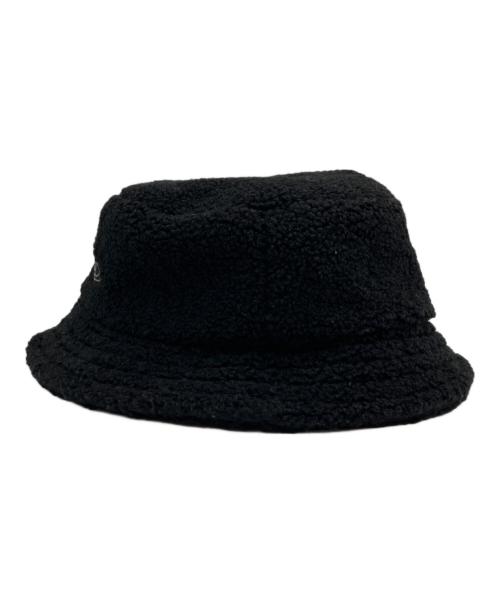 Vivienne Westwood（ヴィヴィアンウエストウッド）Vivienne Westwood (ヴィヴィアンウエストウッド) オーブ刺繍ボアバケットハット ブラック サイズ:FREEの古着・服飾アイテム