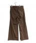SASQUATCHfabrix. (サスクワッチファブリックス) 幾何学模様スラックス ブラウン サイズ:M：15000円