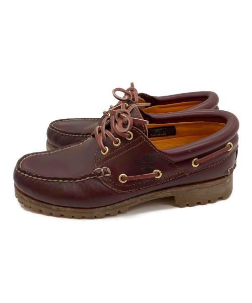 Timberland（ティンバーランド）Timberland (ティンバーランド) スリーアイ クラシック ボルドー サイズ:25の古着・服飾アイテム