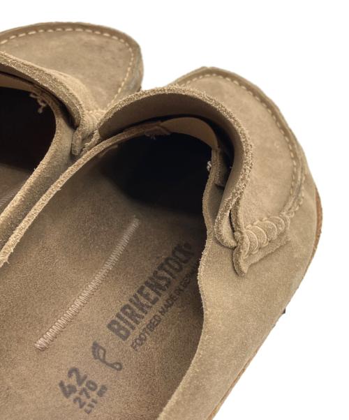 BIRKENSTOCK（ビルケンシュトック）BIRKENSTOCK (ビルケンシュトック) Naples Wrapped ネープルズ ラップ ベージュ サイズ:27cmの古着・服飾アイテム