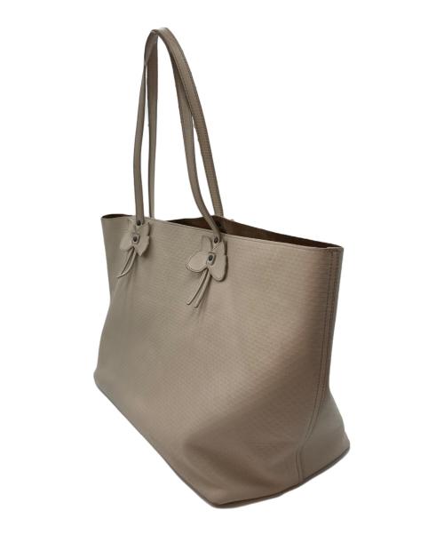 BOTTEGA VENETA（ボッテガベネタ）BOTTEGA VENETA (ボッテガベネタ) トートバッグ アイボリーの古着・服飾アイテム