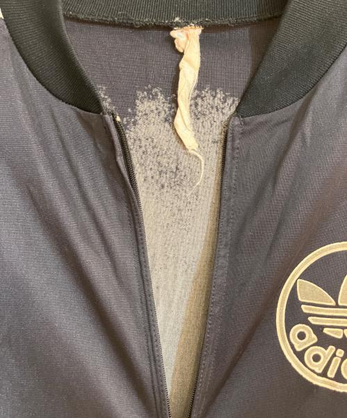 adidas（アディダス）adidas (アディダス) サークルトレフォイルロゴトラックジャケット ブラック サイズ:Ｌの古着・服飾アイテム