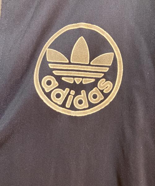 adidas（アディダス）adidas (アディダス) サークルトレフォイルロゴトラックジャケット ブラック サイズ:Ｌの古着・服飾アイテム