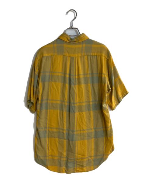 TOWN CRAFT（タウンクラフト）TOWN CRAFT (タウンクラフト) オールドチェックボタンダウンシャツ イエロー サイズ:Mの古着・服飾アイテム