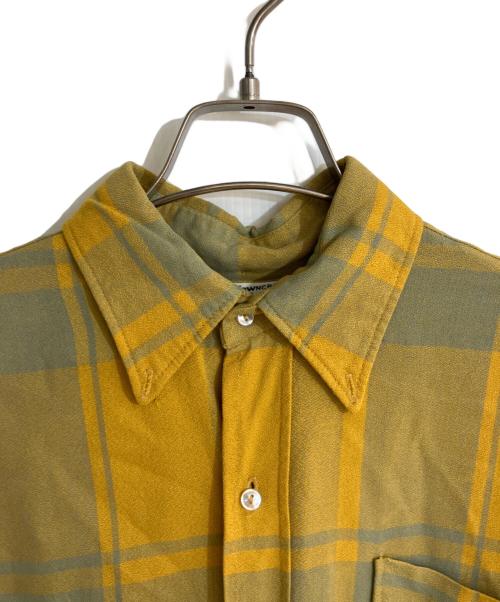 TOWN CRAFT（タウンクラフト）TOWN CRAFT (タウンクラフト) オールドチェックボタンダウンシャツ イエロー サイズ:Mの古着・服飾アイテム