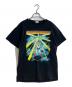 SANTEE（サンティ）の古着「セーラームーンプリントTシャツ」｜ブラック
