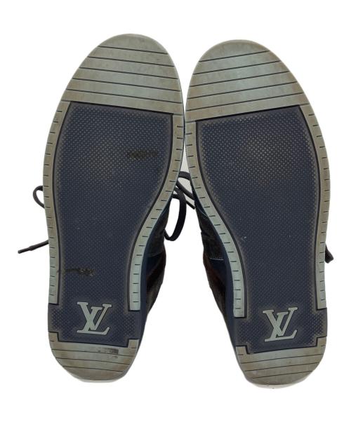 LOUIS VUITTON（ルイ ヴィトン）LOUIS VUITTON (ルイ ヴィトン) トライブライン スエードハイカットスニーカー ブラウン サイズ:6 1/2の古着・服飾アイテム
