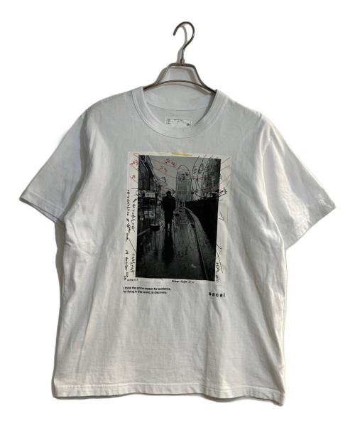 sacai（サカイ）sacai (サカイ) James Dean Photo T-Shirt/ジェームズディーン フォトTシャツ ホワイト サイズ:4の古着・服飾アイテム