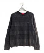 SUPREMEシュプリーム）の古着「Small Box Stripe Sweater/スモールボックスストライプセーター」｜ブラック