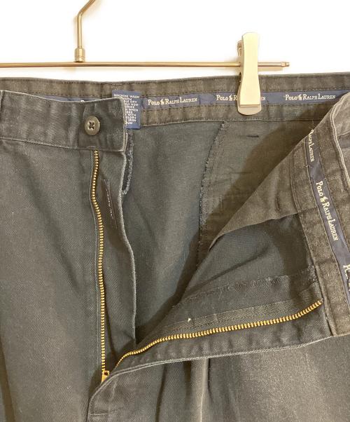 POLO RALPH LAUREN（ポロ・ラルフローレン）POLO RALPH LAUREN (ポロ・ラルフローレン) チノパン ブラック サイズ:不明の古着・服飾アイテム