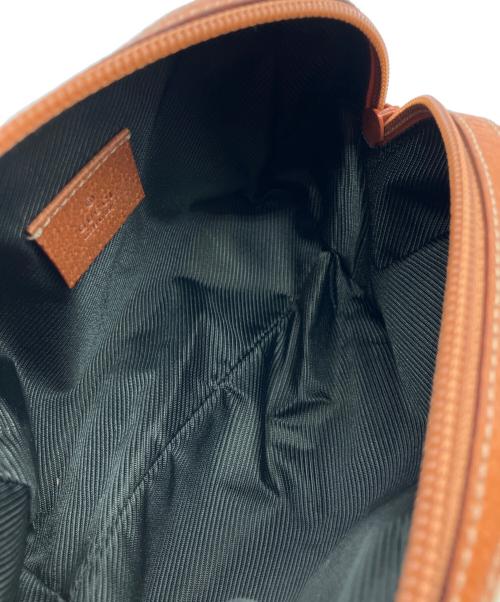 GUCCI（グッチ）GUCCI (グッチ) GGキャンバスポーチ ベージュの古着・服飾アイテム