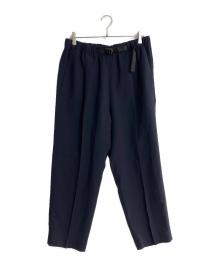 UNITED ARROWS×SONS by DAISUKE OBANA（ユナイテッドアローズ×サンズト尾花大輔）の古着「BELT CR1P PANTS」｜ネイビー