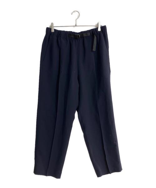 UNITED ARROWS（ユナイテッドアローズ）UNITED ARROWS (ユナイテッドアローズ) SONS by DAISUKE OBANA (サンズト尾花大輔) BELT CR1P PANTS ネイビー サイズ:Ｌの古着・服飾アイテム