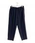 UNITED ARROWS（ユナイテッドアローズ）の古着「BELT CR1P PANTS」｜ネイビー