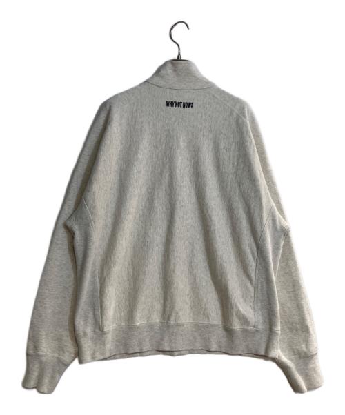 CHAOS（カオス）CHAOS (カオス) WHY NOT NOWハーフジップスウェット ホワイト サイズ:FREEの古着・服飾アイテム