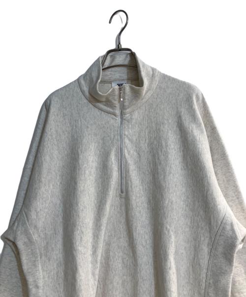 CHAOS（カオス）CHAOS (カオス) WHY NOT NOWハーフジップスウェット ホワイト サイズ:FREEの古着・服飾アイテム