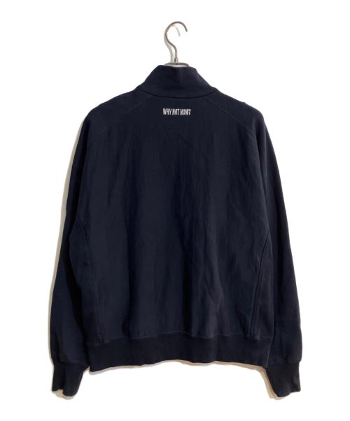 CHAOS（カオス）Chaos (カオス) WHY NOT NOWハーフジップスウェット ネイビー サイズ:FREEの古着・服飾アイテム