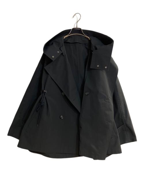 VACHEMENT（ヴァシュモン）VACHEMENT (ヴァシュモン) シェルタフタショートトレンチ ブラック サイズ:FREEの古着・服飾アイテム