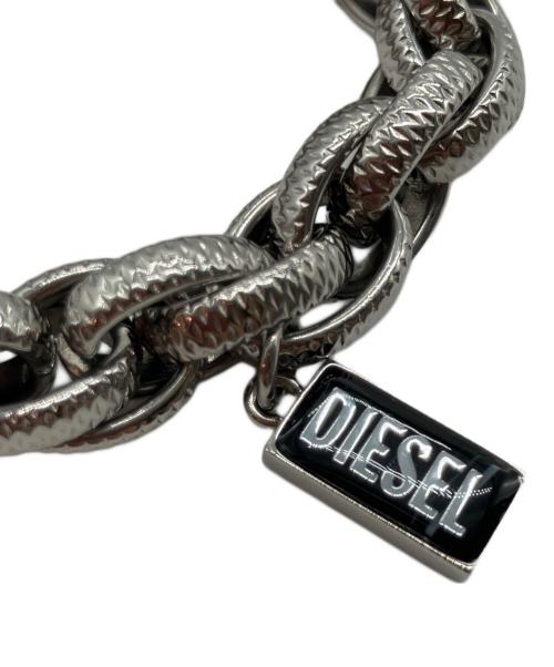 DIESEL（ディーゼル）DIESEL (ディーゼル) チェーンブレスレット シルバーの古着・服飾アイテム