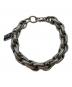 DIESEL（ディーゼル）の古着「チェーンブレスレット」｜シルバー