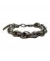 DIESEL (ディーゼル) チェーンブレスレット シルバー：10000円