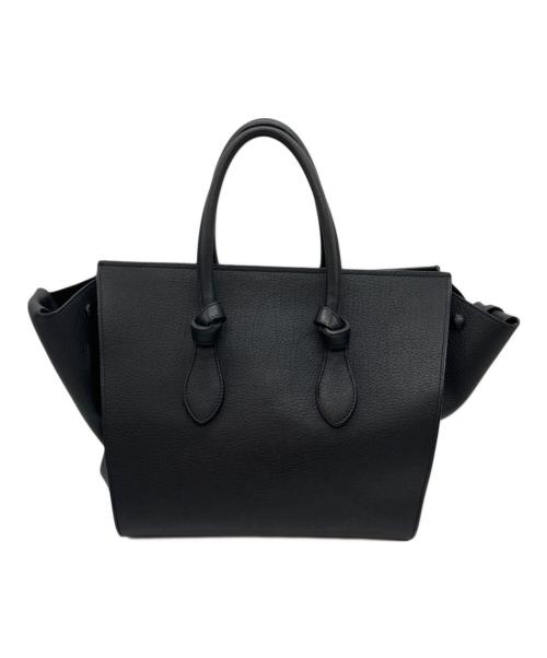 CELINE（セリーヌ）CELINE (セリーヌ) タイノットレザートートバッグ ブラックの古着・服飾アイテム