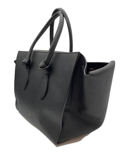 CELINE（セリーヌ）CELINE (セリーヌ) タイノットレザートートバッグ ブラックの古着・服飾アイテム