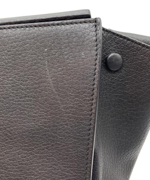 CELINE（セリーヌ）CELINE (セリーヌ) タイノットレザートートバッグ ブラックの古着・服飾アイテム