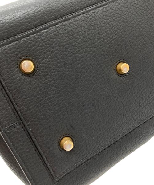 CELINE（セリーヌ）CELINE (セリーヌ) タイノットレザートートバッグ ブラックの古着・服飾アイテム