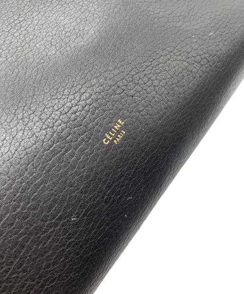 CELINE（セリーヌ）CELINE (セリーヌ) タイノットレザートートバッグ ブラックの古着・服飾アイテム