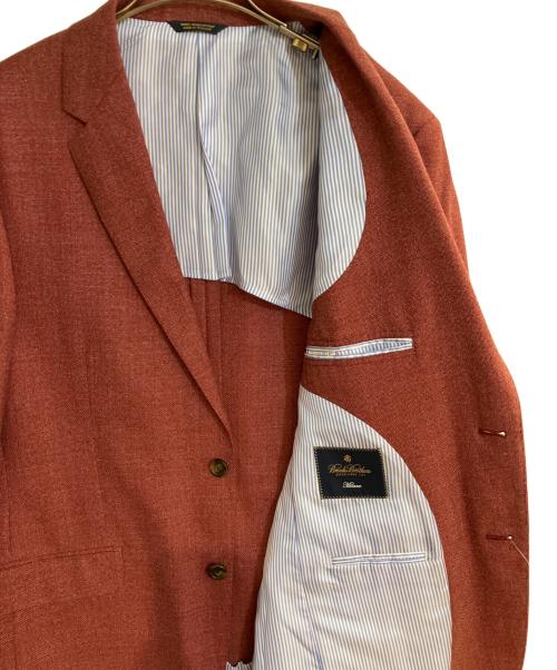 BROOKS BROTHERS（ブルックスブラザーズ）BROOKS BROTHERS (ブルックスブラザーズ) 2Bテーラードジャケット レッド サイズ:42 未使用品の古着・服飾アイテム