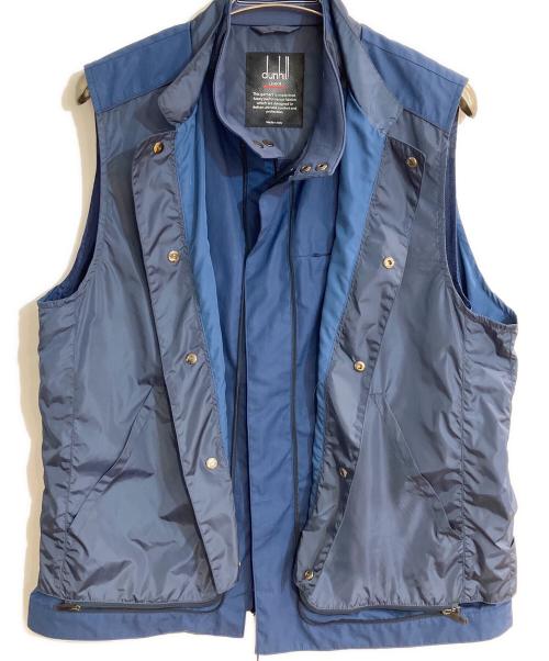 dunhill LINKS（ダンヒルリンクス）dunhill LINKS (ダンヒルリンクス) デタッチャブルギミックベスト ネイビー サイズ:Lの古着・服飾アイテム