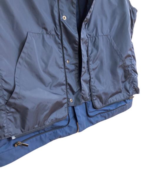 dunhill LINKS（ダンヒルリンクス）dunhill LINKS (ダンヒルリンクス) デタッチャブルギミックベスト ネイビー サイズ:Lの古着・服飾アイテム