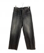blurhms ROOTSTOCKブラームスルーツストック）の古着「13.5oz Denim Pants Classic -USED-/デニムパンツクラシック」｜ブラック