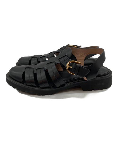 COLE HAAN（コールハーン）COLE HAAN (コールハーン) タティアナフィッシャーマンサンダル ブラック サイズ:7.5Bの古着・服飾アイテム