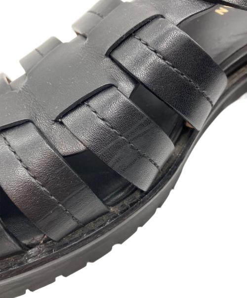 COLE HAAN（コールハーン）COLE HAAN (コールハーン) タティアナフィッシャーマンサンダル ブラック サイズ:7.5Bの古着・服飾アイテム