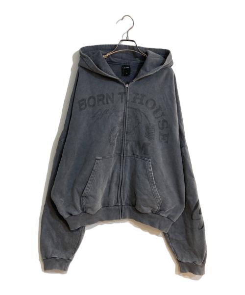 Lyft（リフト）Lyft (リフト) POWER HOUSE (パワーハウス) ジップパーカー ブラック サイズ:Ｌの古着・服飾アイテム