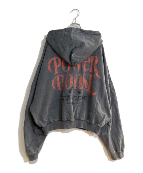 Lyft（リフト）Lyft (リフト) POWER HOUSE (パワーハウス) ジップパーカー ブラック サイズ:Ｌの古着・服飾アイテム