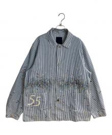 VISVIM（ビズビム）の古着「COVERALL JKT DMGD」｜ブルー