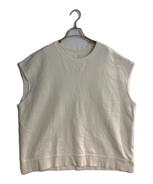 VISVIM（ビズビム）VISVIM (ビズビム) 24SS MONDO SWEAT S/L DMGD ホワイト サイズ:4の古着・服飾アイテム