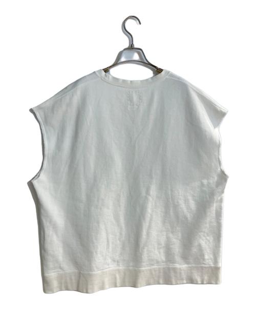 VISVIM（ビズビム）VISVIM (ビズビム) 24SS MONDO SWEAT S/L DMGD ホワイト サイズ:4の古着・服飾アイテム
