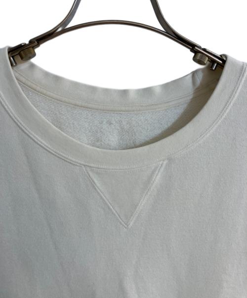 VISVIM（ビズビム）VISVIM (ビズビム) 24SS MONDO SWEAT S/L DMGD ホワイト サイズ:4の古着・服飾アイテム