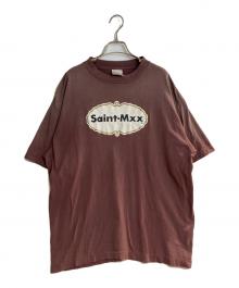 SAINT MICHAEL（セントマイケル）の古着「S/S T-SHIRT SAINT MXX BURGUNDY」｜バーガンディー