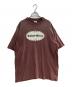 SAINT MICHAEL（セントマイケル）の古着「S/S T-SHIRT SAINT MXX BURGUNDY」｜バーガンディー